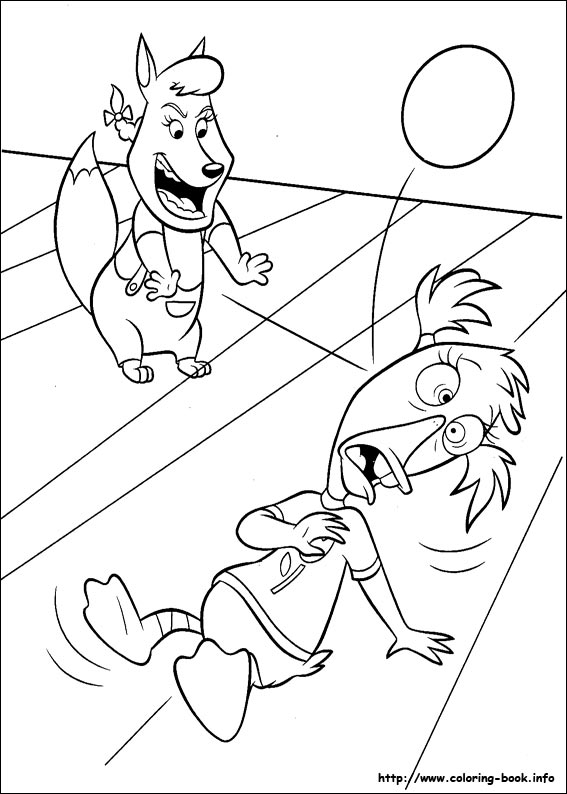 Chicken Little coloring picture